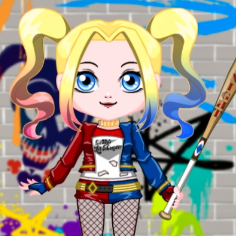 Cute Harley Quinn Dress Up