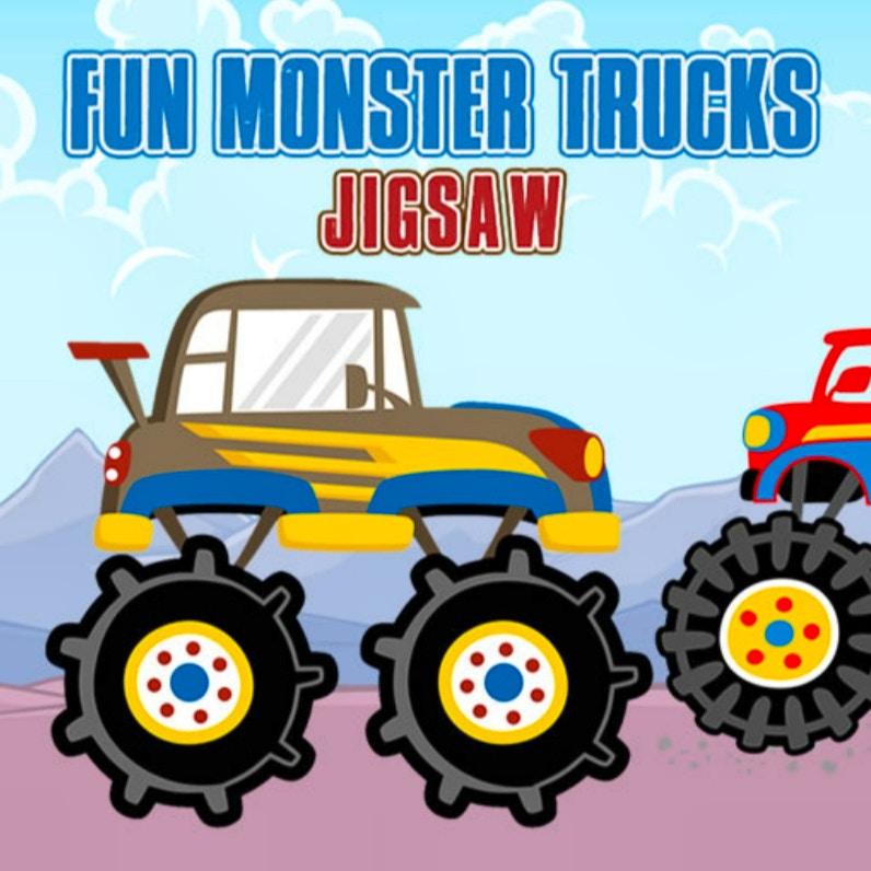 Fun Monster Trucks Jigsaw
