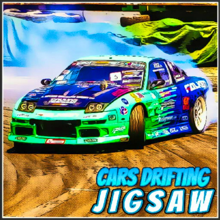 Cars Drifting Jigsaw