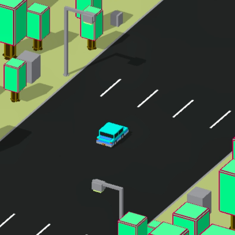 Blocky Traffic Racer