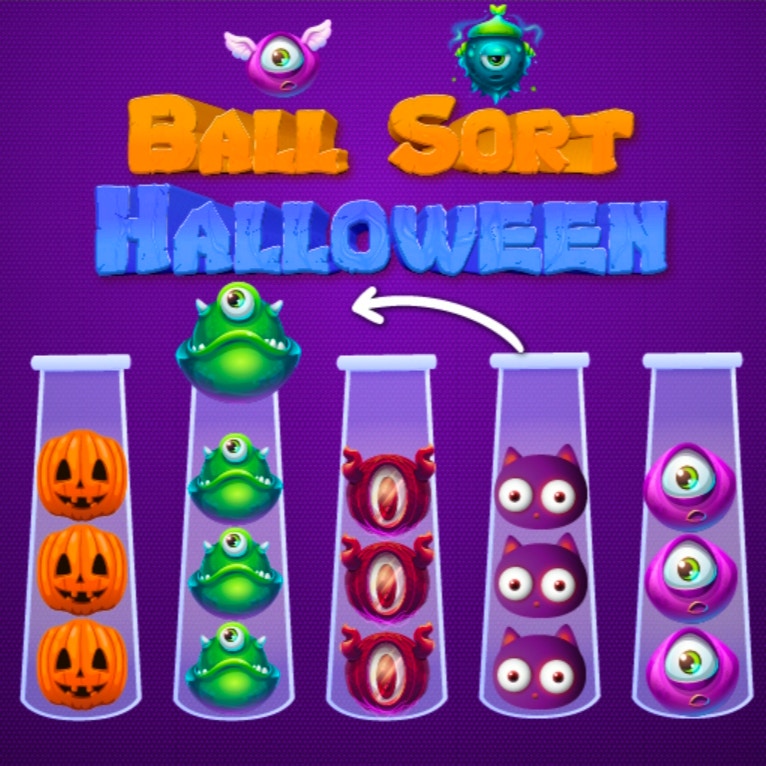 Ball Sort Halloween preview