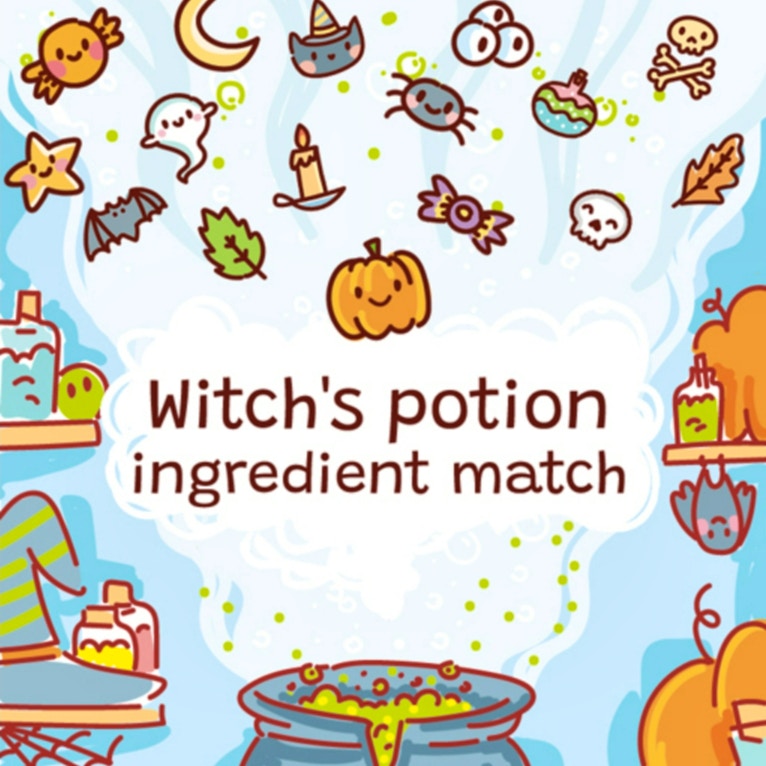 Witch's Potion Ingredient Match