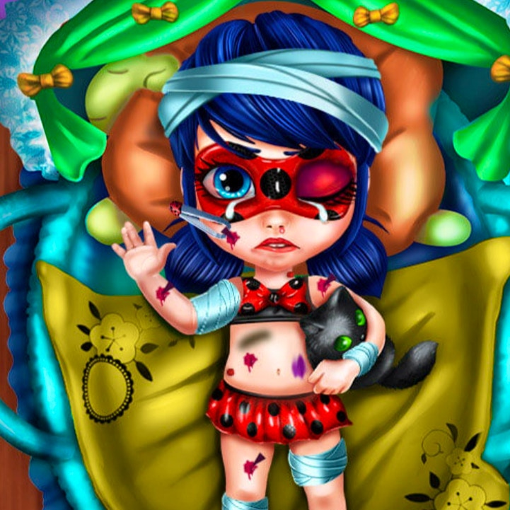 Baby Ladybug Injured