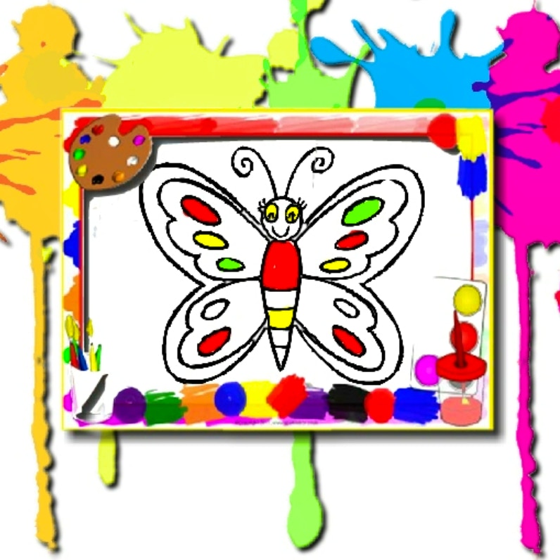 Butterfly Coloring Book