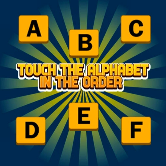 Touch the Alphabet in the Order