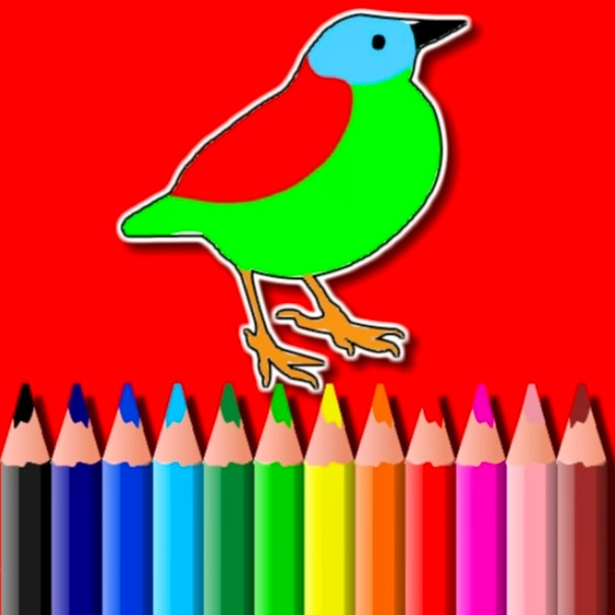 BTS Birds Coloring Book game