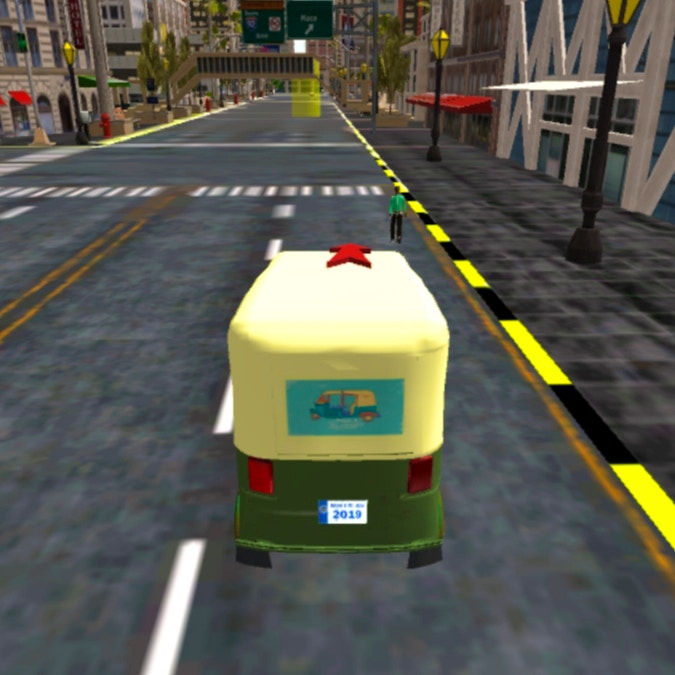 City Tuk Tuk Rickshaw