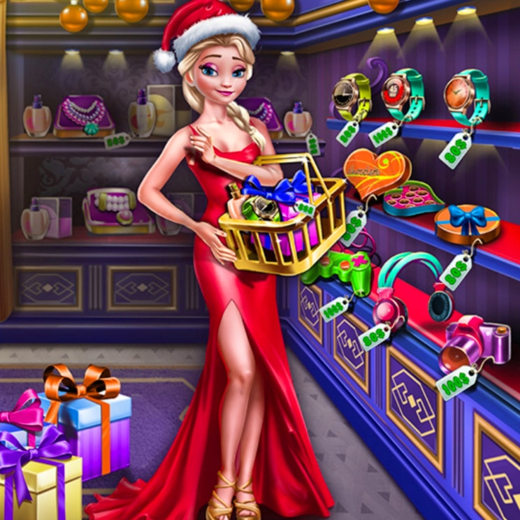 Ice Queen Shopping Xmas Gift
