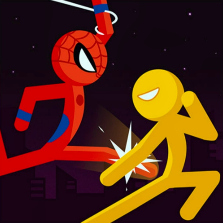 Police Stickman wrestling Fighting Game