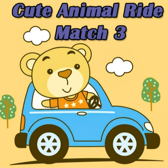 Cute Animal Ride Match 3