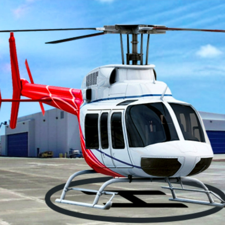 Helicopter Parking and Racing Simulator