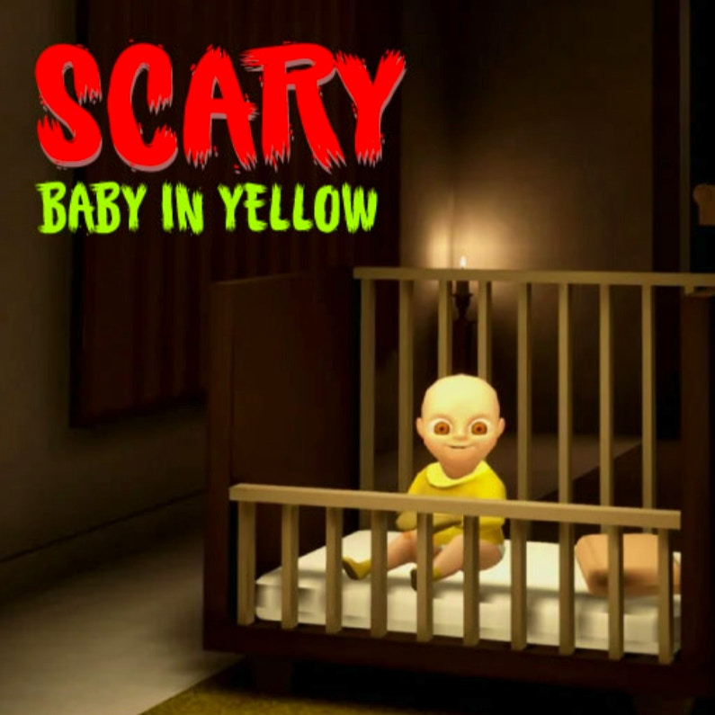 Scary Baby in Yellow