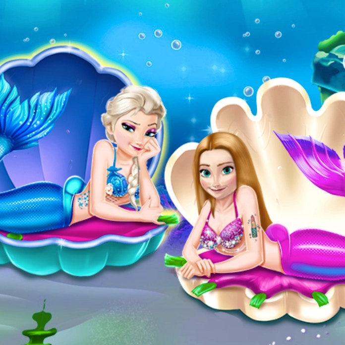 Mermaid Princesses Dress up preview