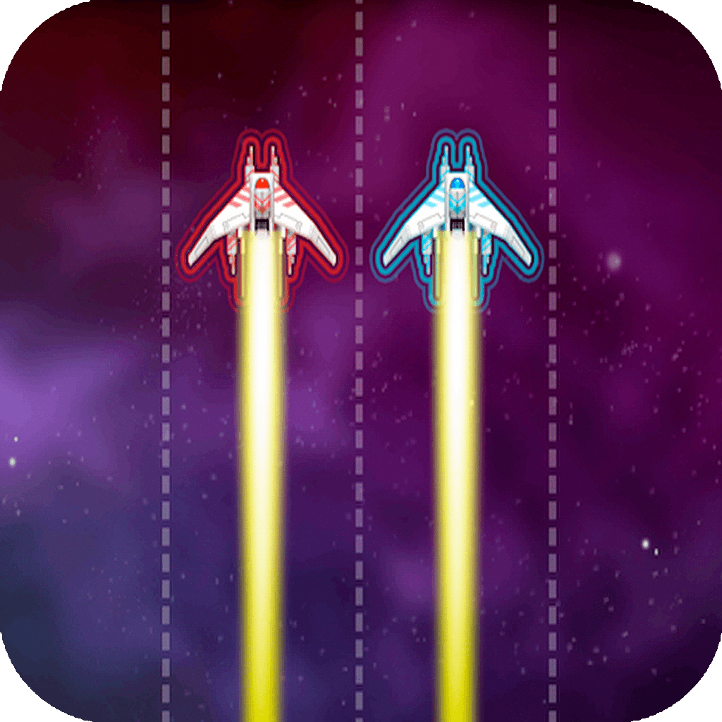 Twin Space Ships