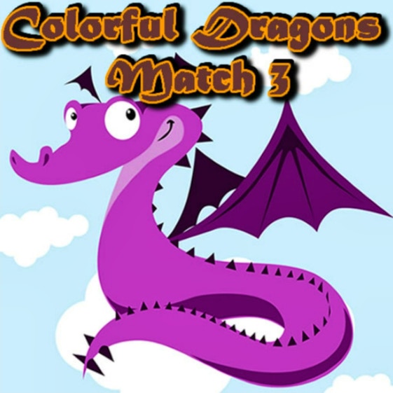 Colorful Dragons Match 3 game