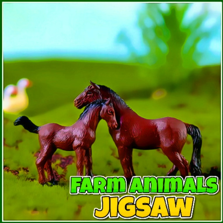 Farm Animals Jigsaw game