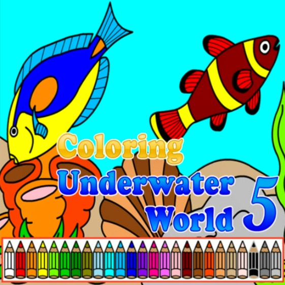 Coloring Underwater World 5