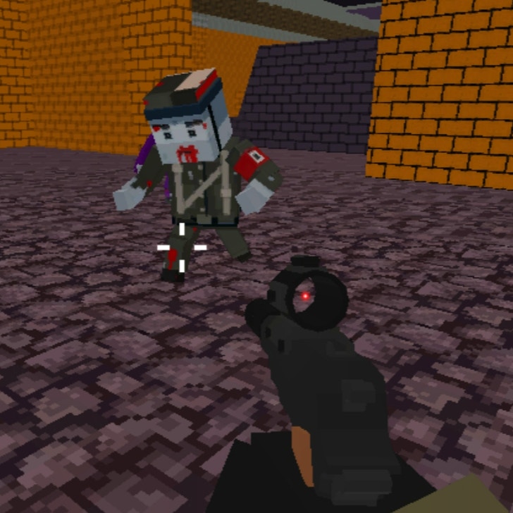 Blocky Combat Strike Zombie Survival
