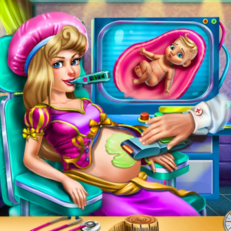 Sleepy Princess Pregnant Check Up