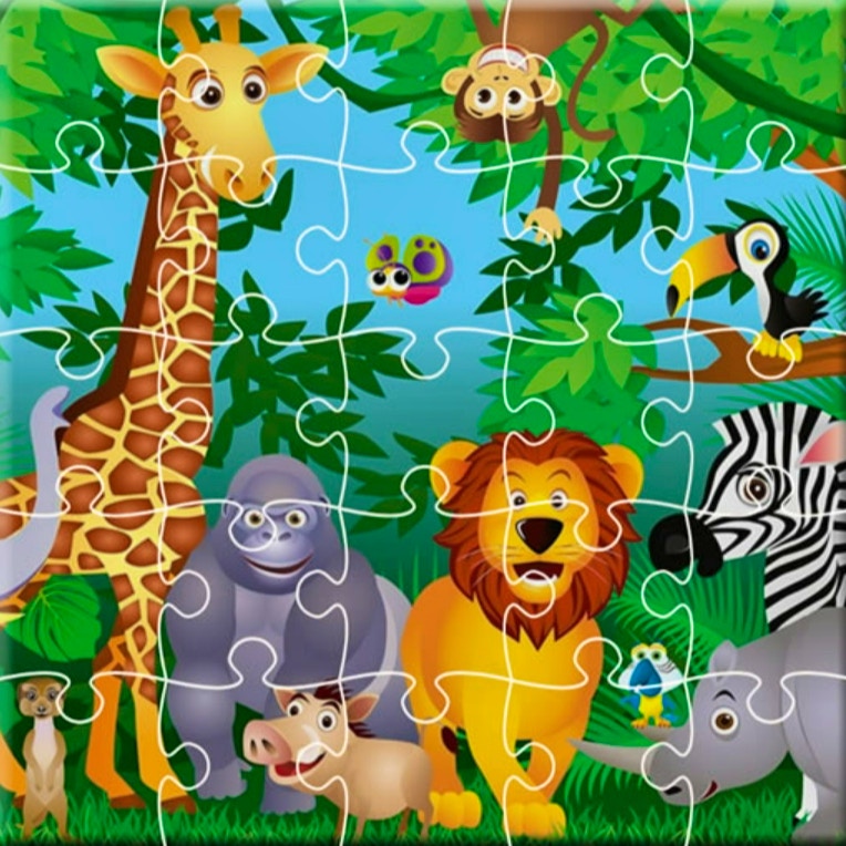 King of Jungle Jigsaw