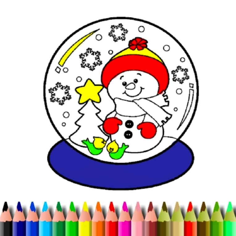 BTS Christmas Coloring Book