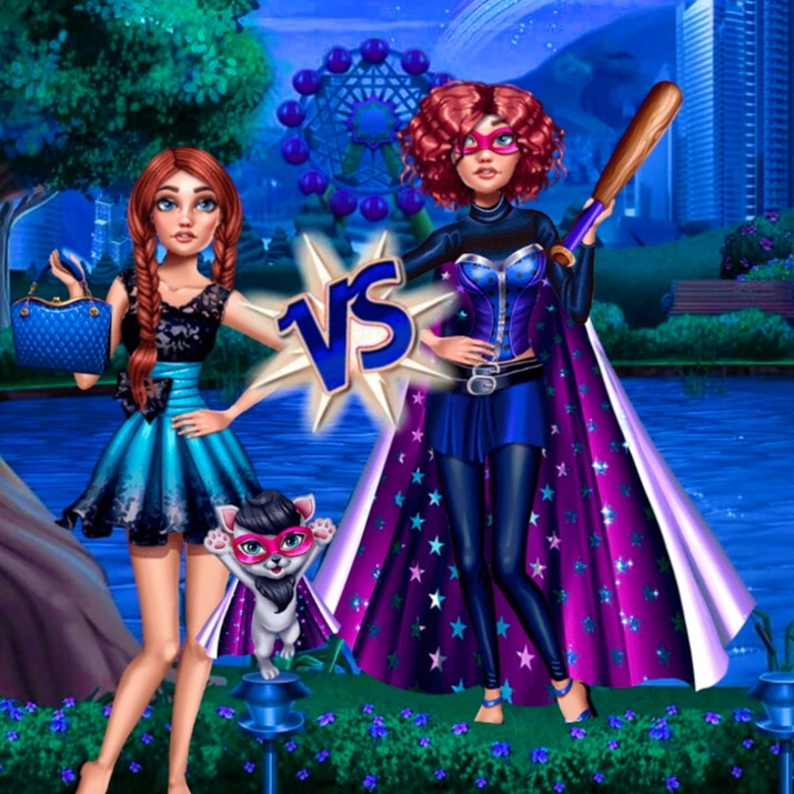 Superhero or Cute Girl