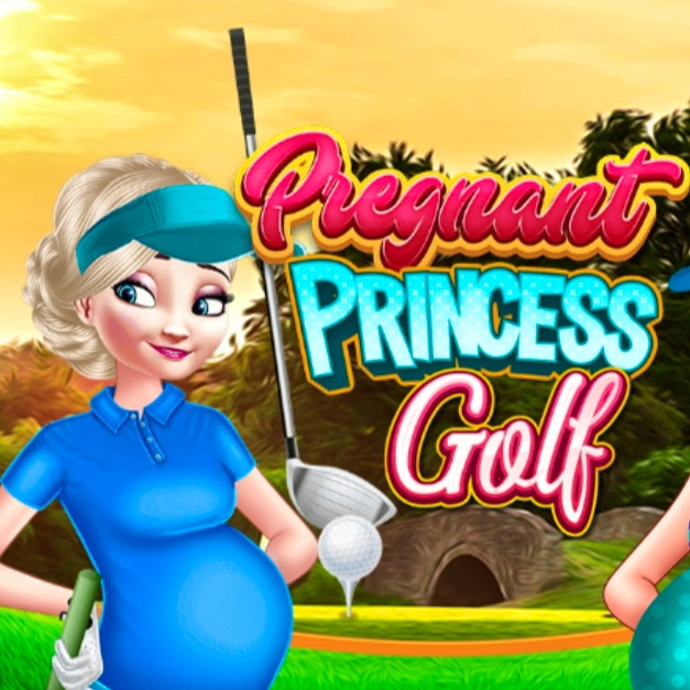 Pregnant Princess Golf
