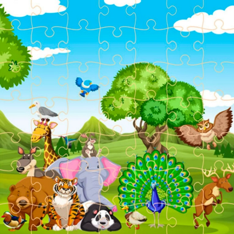 Wild Animals Jigsaw