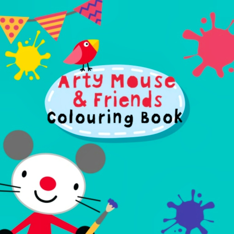 Arty Mouse Coloring Book
