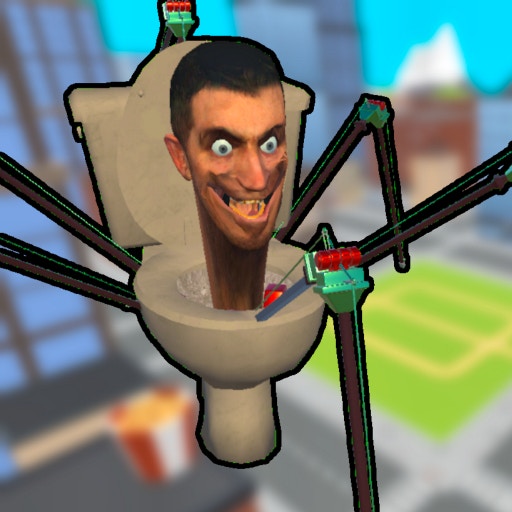 Cars vs Skibidi Toilets