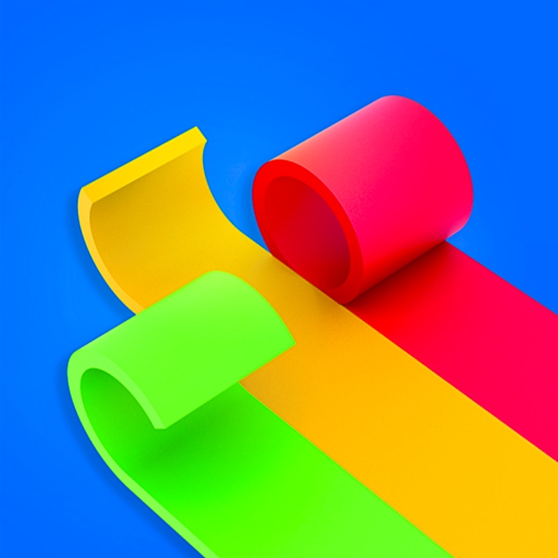 Color Roll 3D Game preview
