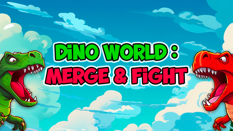 Dino World: Merge and Fight