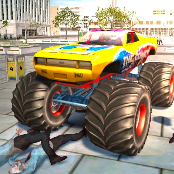 Monster Trucks vs Zombies