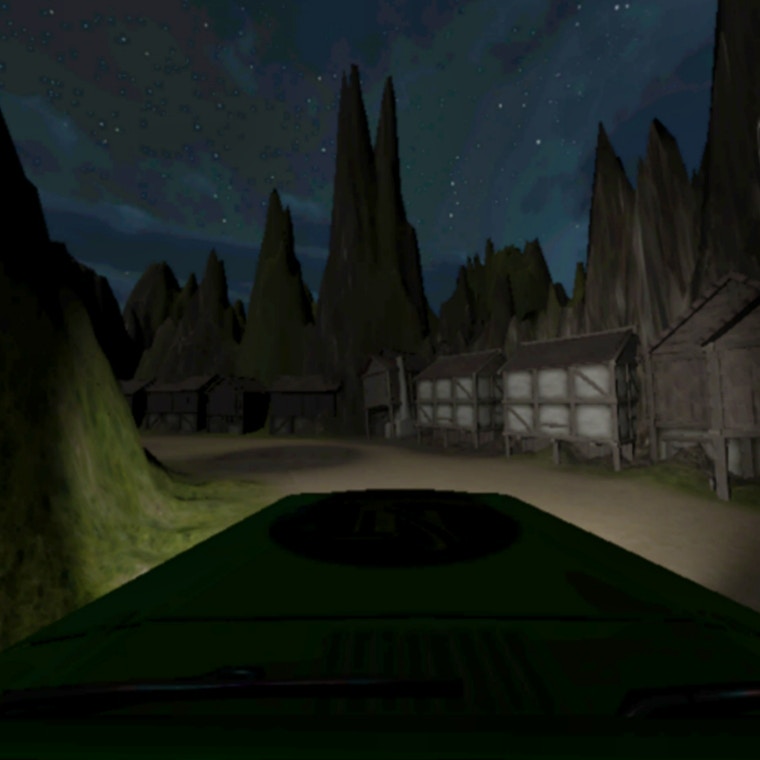 Halloween Scary Jungle Road Drive
