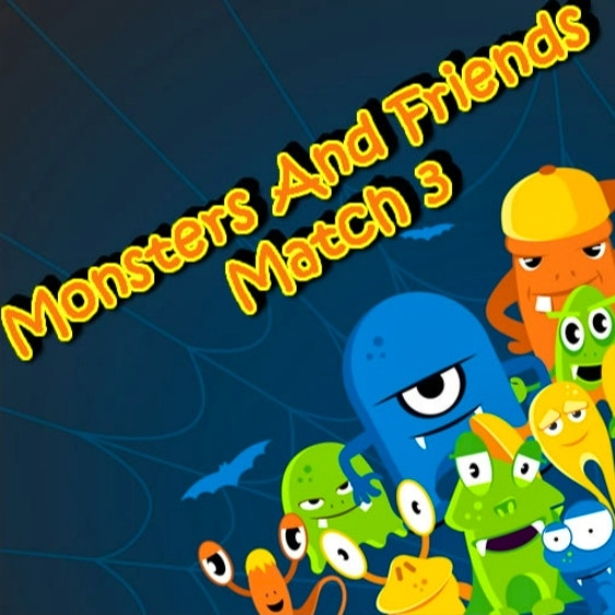 Monsters And Friends Match 3 game