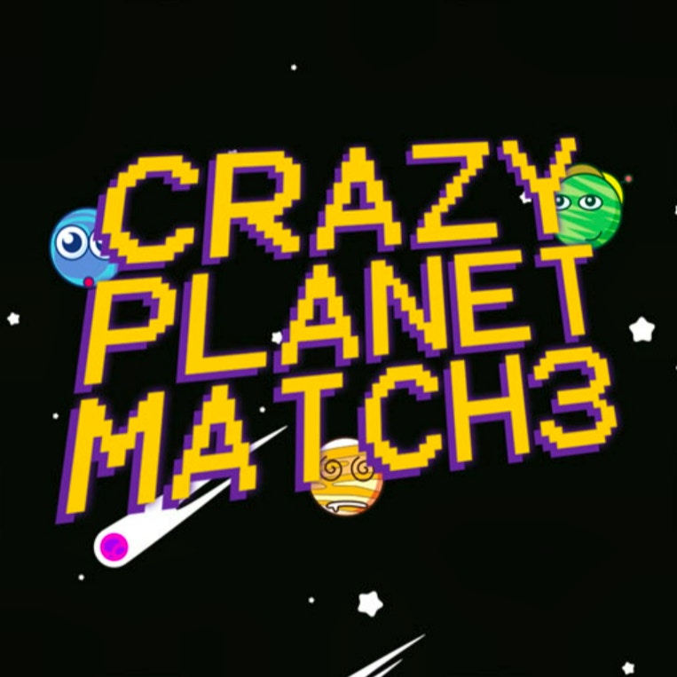 Crazy Planet Match 3 game