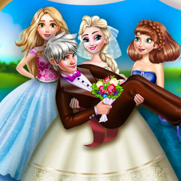 Ice Queen Wedding Photo
