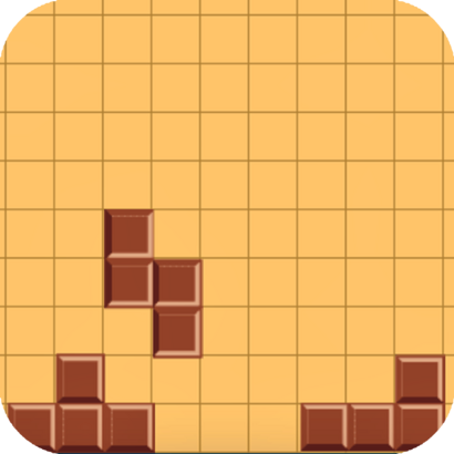 Chocolate Tetris Game preview