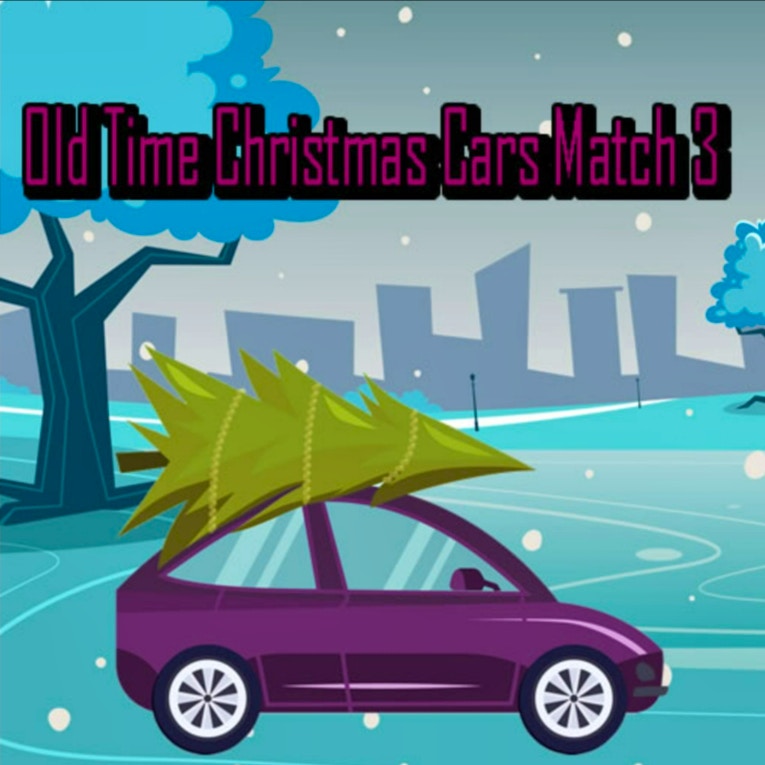Old Time Christmas Cars Match 3