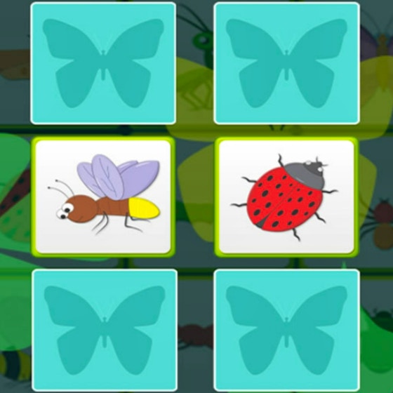 Kids Memory with Insects