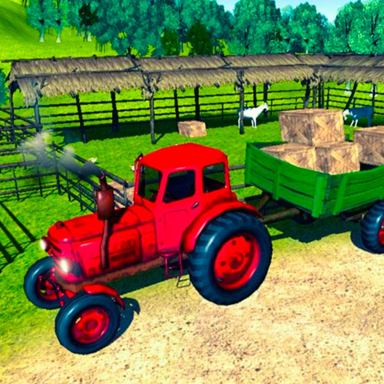 Farmer Tractor Cargo Simulator